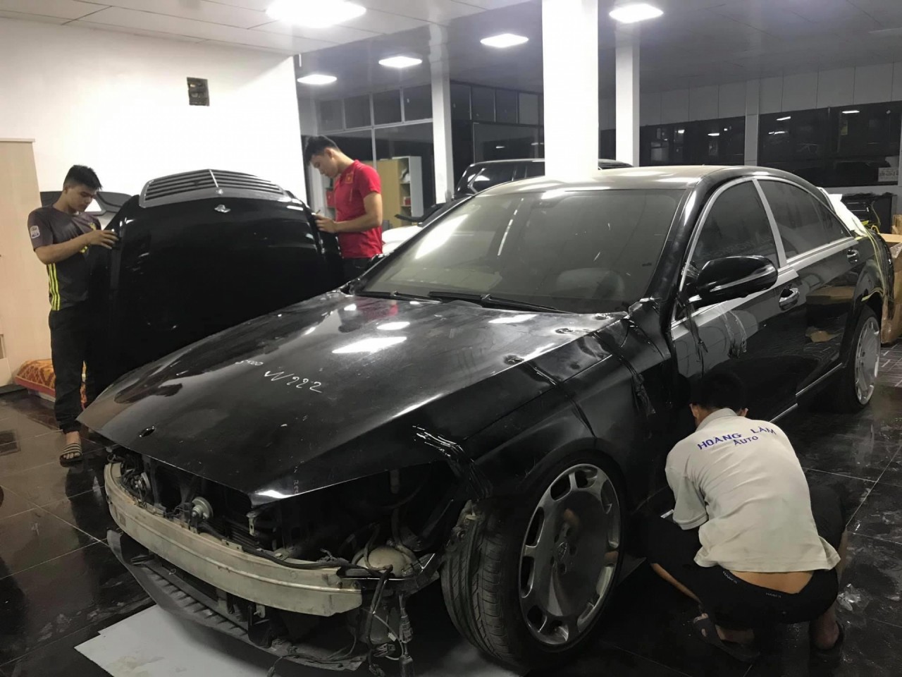 cai lao hoan dong mercedes s class 2008 tre ra 10 tuoi chi voi 400 trieu dong