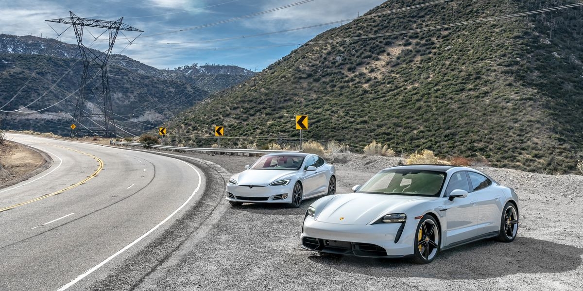 So sánh Porsche Taycan và Tesla Model S so sanh porsche taycan va tesla model s