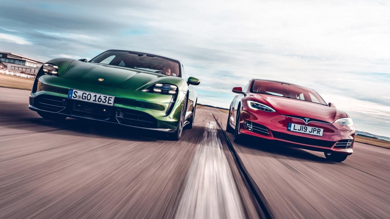 So sánh Porsche Taycan và Tesla Model S so sanh porsche taycan va tesla model s