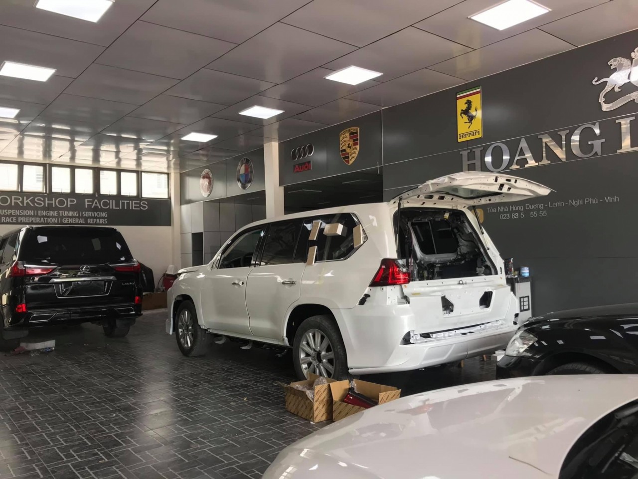 ‘Cải trang’ Lexus LX570 đời cũ trẻ 10 năm tuổi chỉ với 500 triệu đồng cai trang lexus lx570 doi cu tre 10 nam tuoi chi voi 500 trieu dong