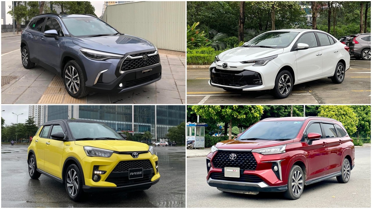 3 tháng gần nhất, xe Toyota nào bán chạy 3 tháng gần nhất, xe Toyota nào bán chạy
