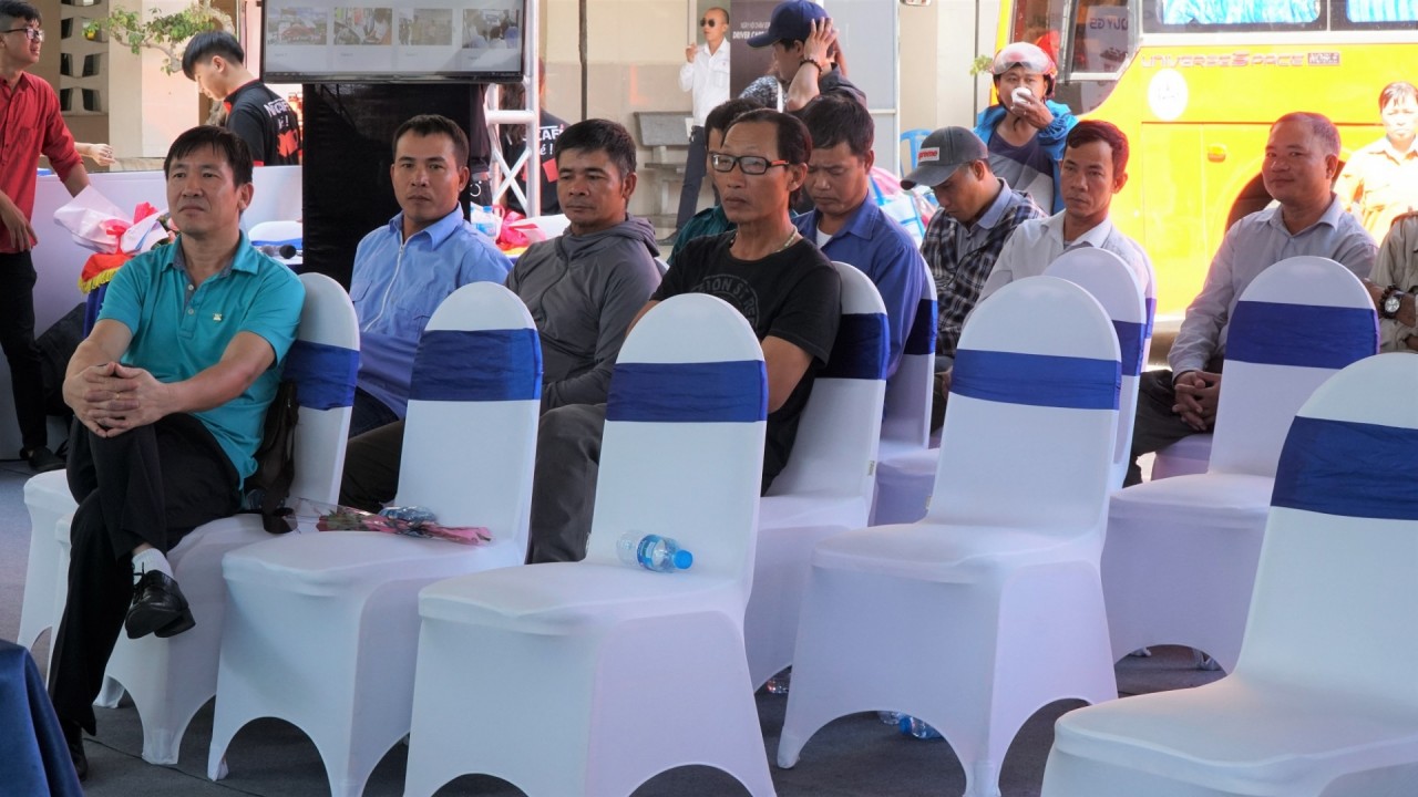 Gần 1000 tài xế được chăm sóc miễn phí ngay tại bến xe gan 1000 tai xe duoc cham soc mien phi ngay tai ben xe