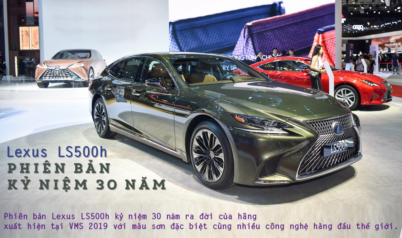 lexus gioi thieu ls500h phien ban dac biet tai vms 2019 17975