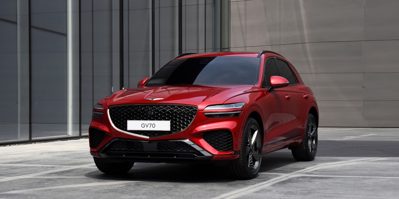 Crossover hạng sang Genesis GV70 xuất hiện crossover ha ng sang genesis gv70 xua t hie n