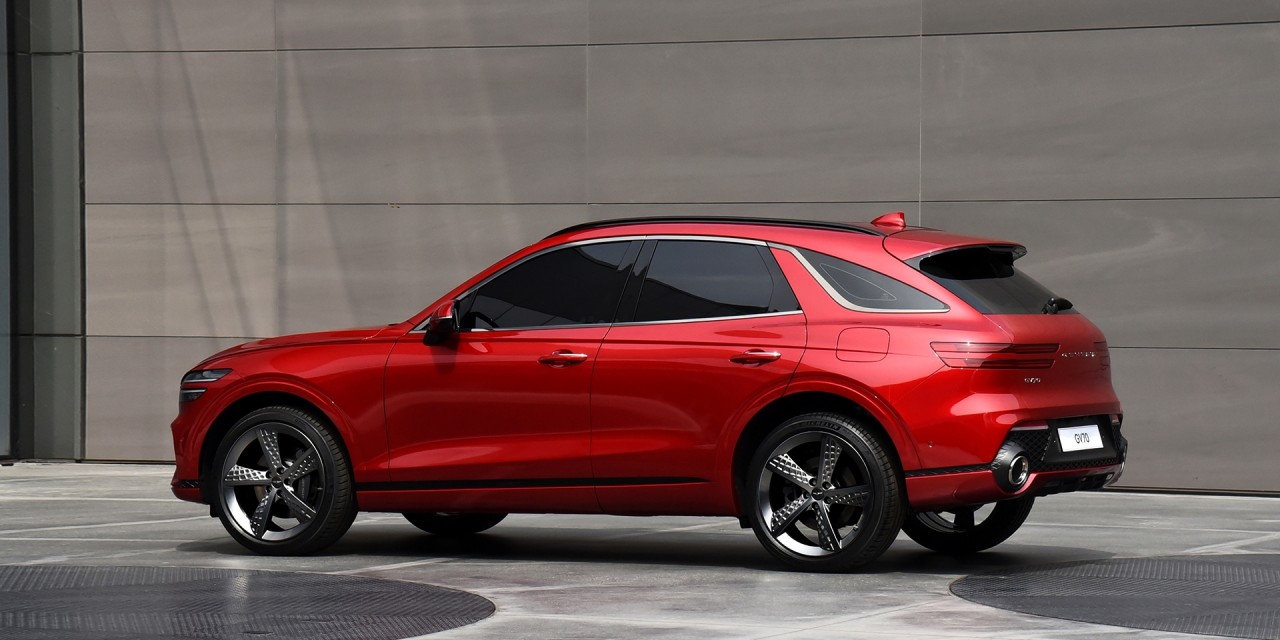 Crossover hạng sang Genesis GV70 xuất hiện crossover ha ng sang genesis gv70 xua t hie n
