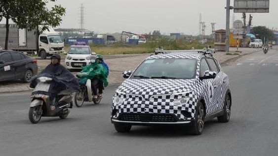 Xuất hiện VinFast VF e34 thử nghiệm trên phố