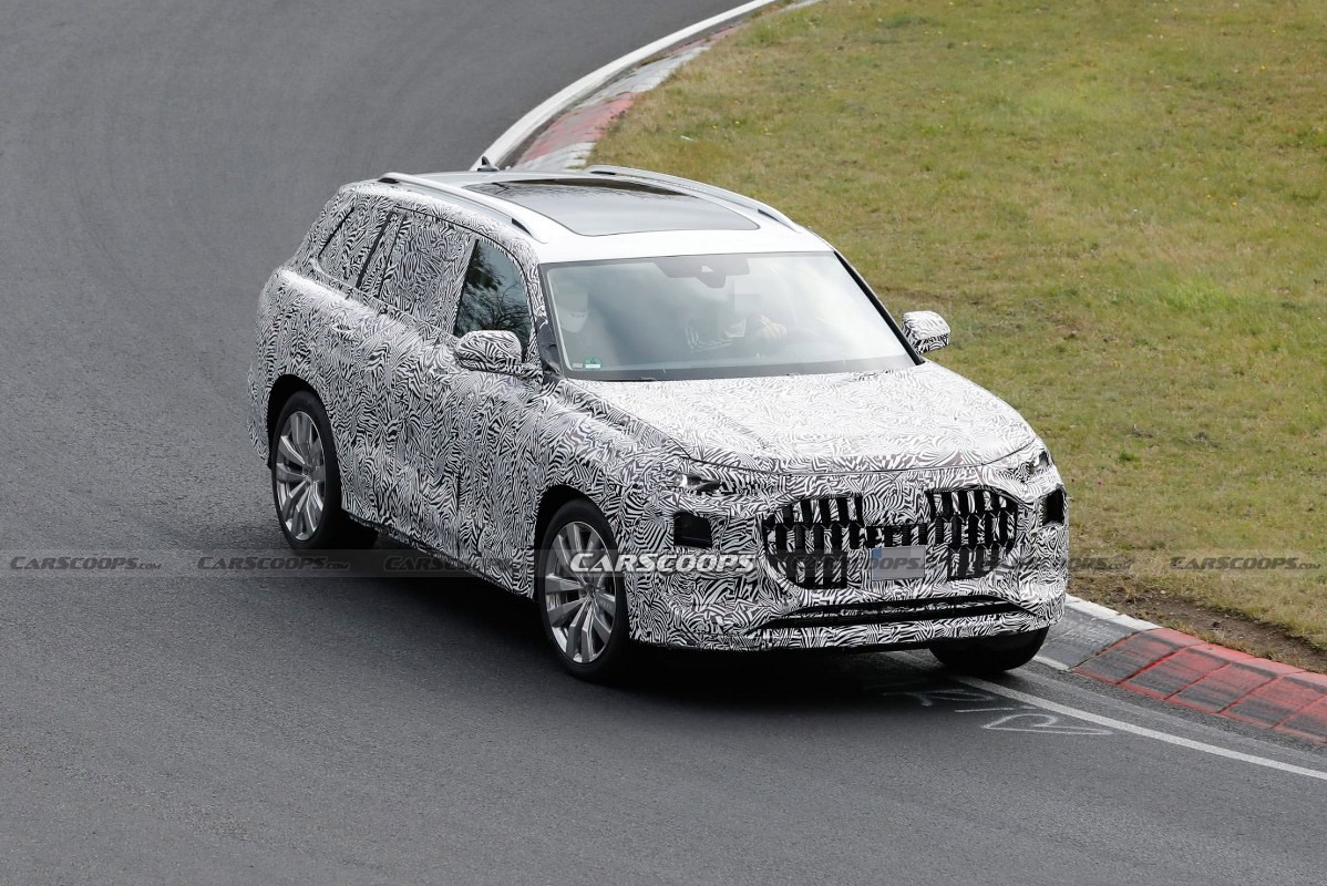 Audi Q9 xuất hiện trên đường thử Audi Q9 xuất hiện trên đường thử