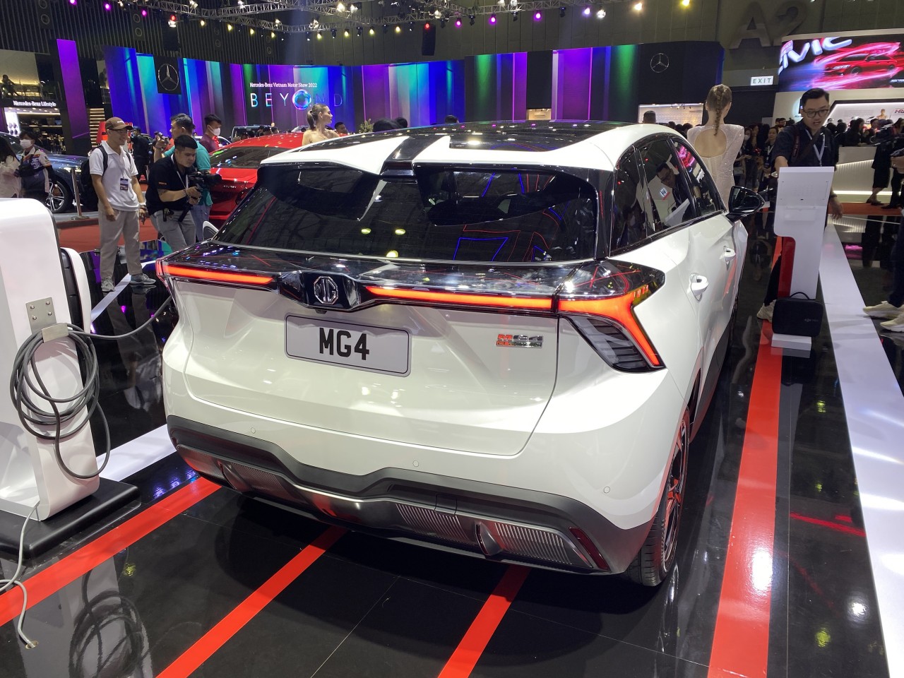 Xe điện MG4 chốt lịch ra mắt, đối thủ mới của VF6 Xe điện MG4 chốt lịch ra mắt, đối thủ mới của VF6