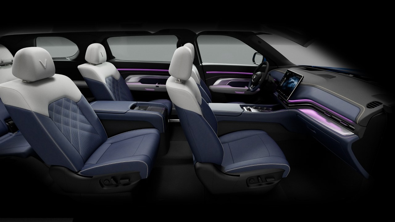 Chi tiết SUV chạy điện cỡ lớn VinFast VF e36