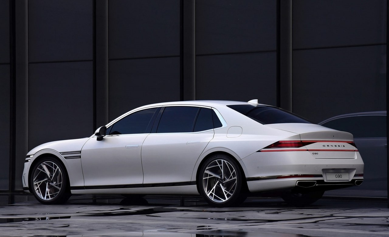 Công bố hình ảnh Genesis G90 thế hệ mới