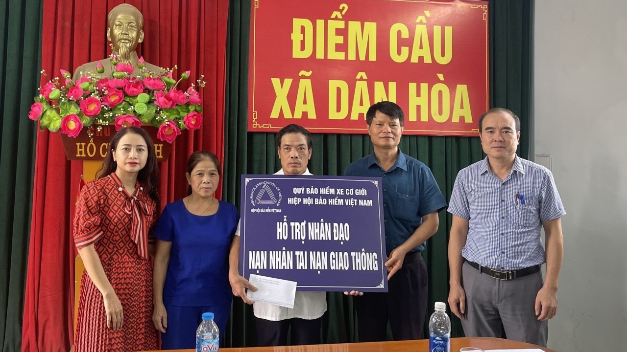 Chi hỗ trợ nhân đạo cho nạn nhân tai nạn giao thông từ Quỹ bảo hiểm xe cơ giới