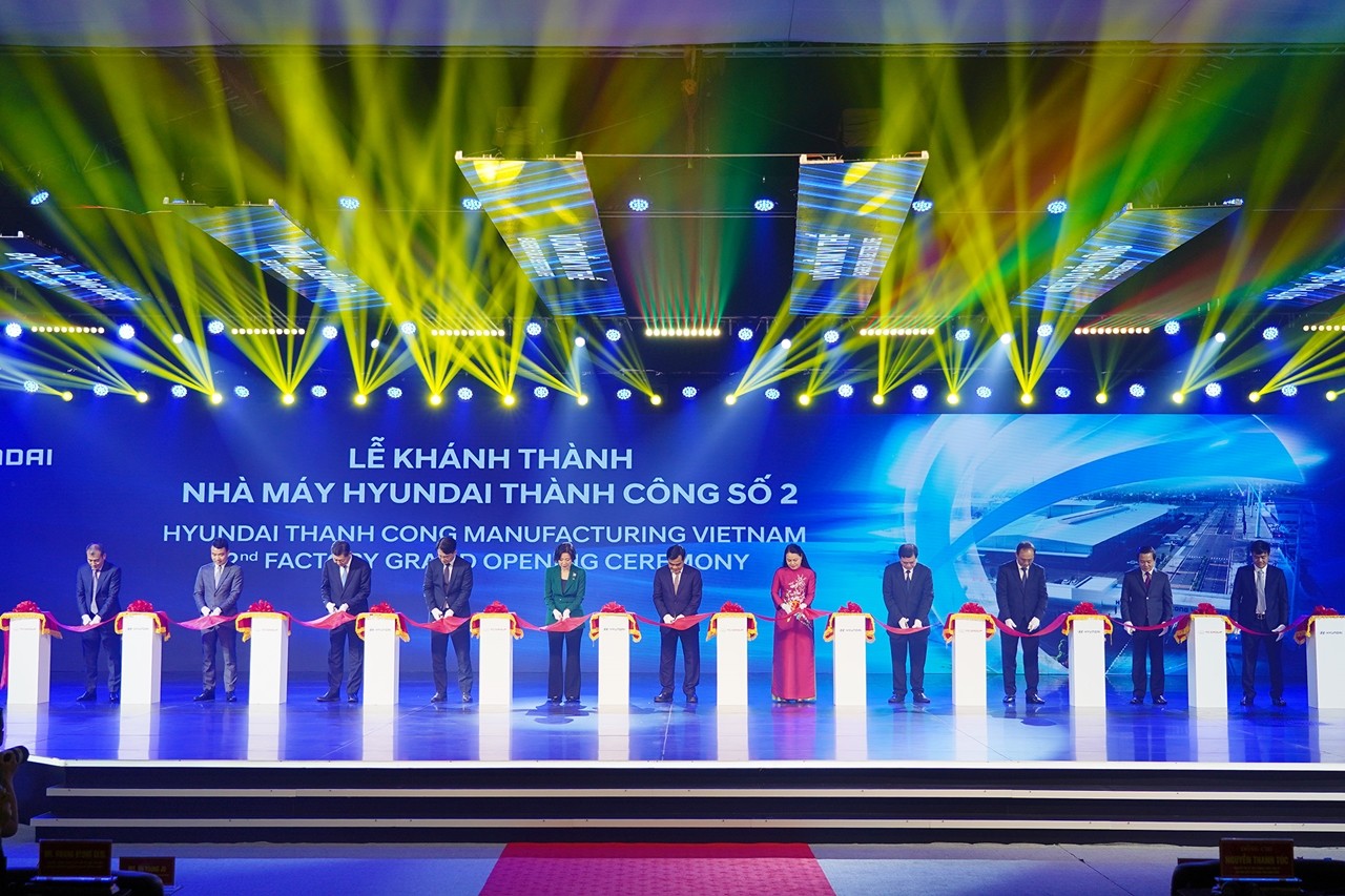 Khánh thành nhà máy Hyundai Thành Công số 2 Khánh thành nhà máy Hyundai Thành Công số 2