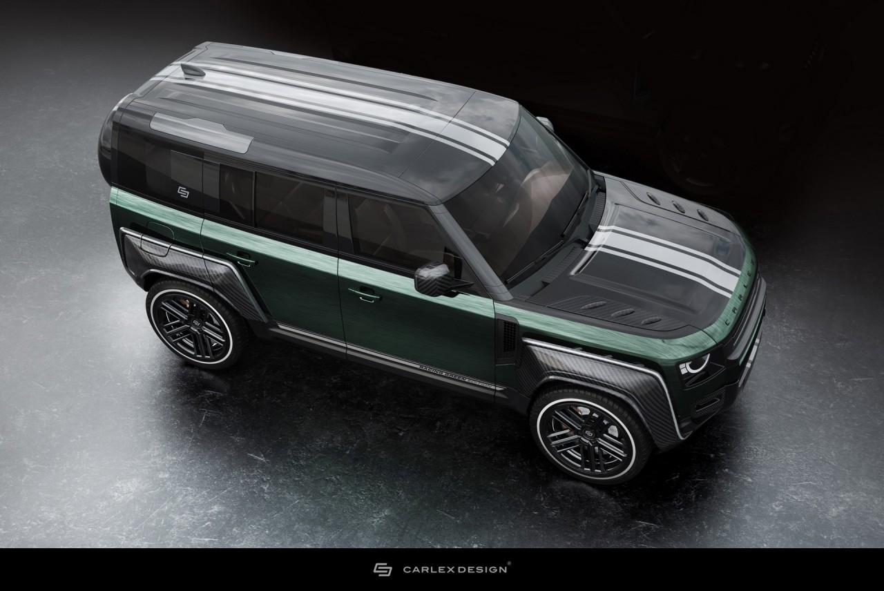 Land Rover Defender phiên bản độ cực ngầu