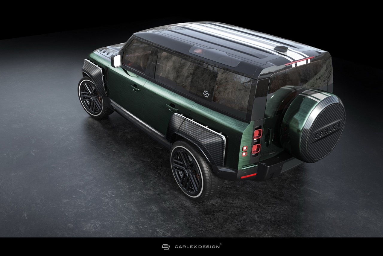 Land Rover Defender phiên bản độ cực ngầu