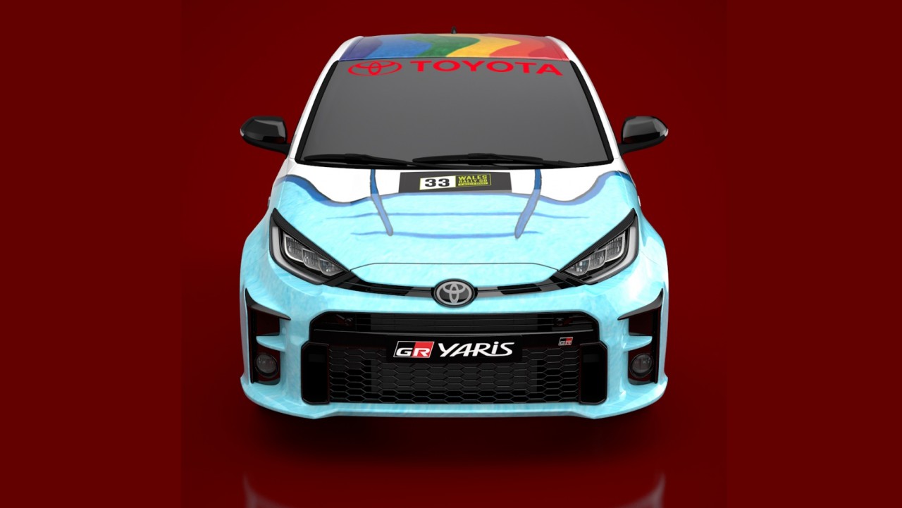Nữ sinh thiết kế Toyota Yaris GR đặc biệt vì dịch covid-19