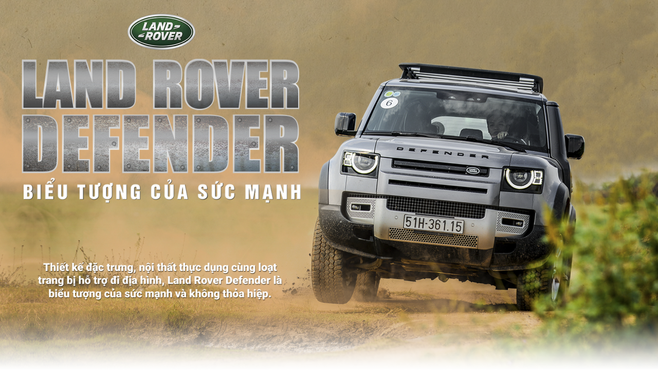 Land Rover Defender - Biểu tượng của sức mạnh Land Rover Defender Biểu tượng của sức mạnh