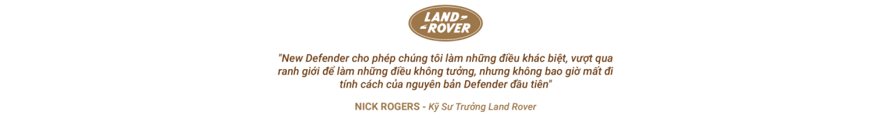 Land Rover Defender - Biểu tượng của sức mạnh Land Rover Defender - Biểu tượng của sức mạnh