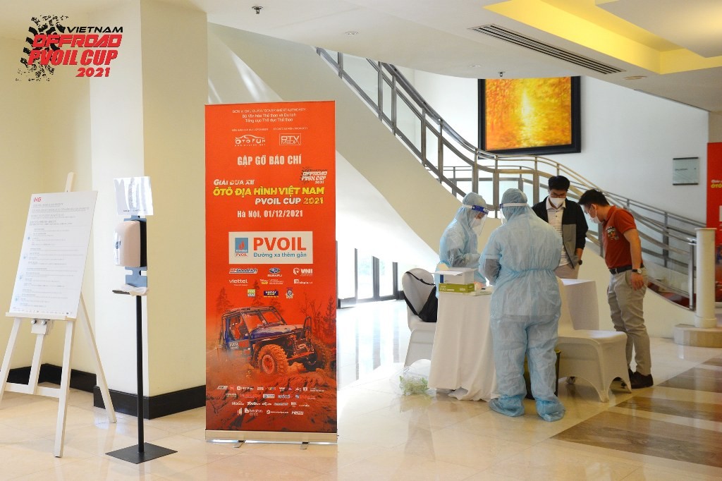 [PVOIL VOC 2021] Tổ chức lấy mẫu xét nghiệm cho Ban Tổ chức, Ban Điều hành, Vận động viên