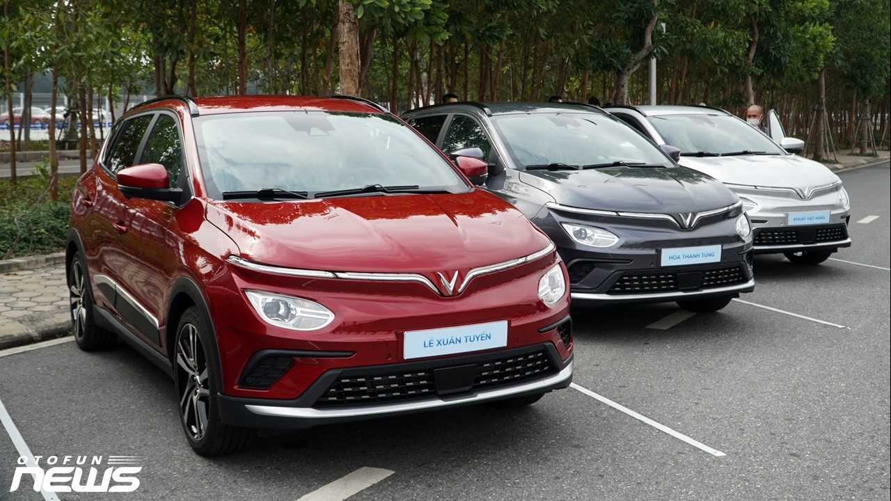 VinFast bàn giao 40 chiếc VF e34 trong tháng 1/2022