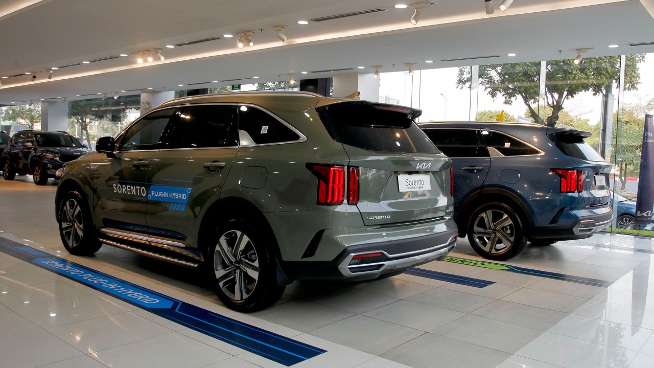 Kia Sorento Hybrid về đại lý Kia Sorento Hybrid về đại lý