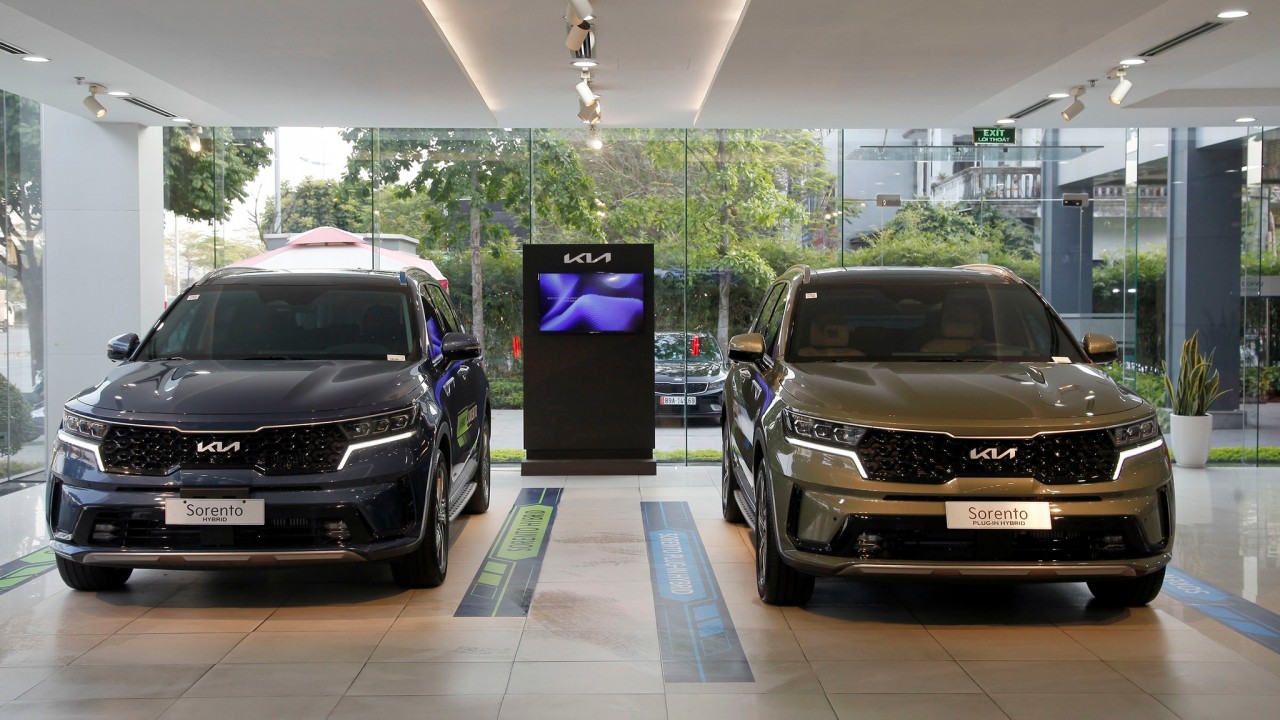 Kia Sorento Hybrid về đại lý Kia Sorento Hybrid về đại lý