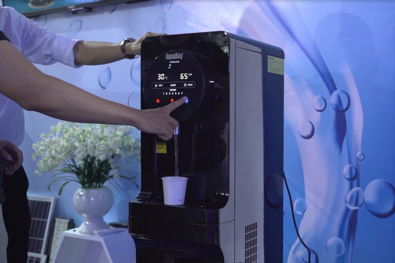 Máy tạo nước từ không khí Aquaboy® - Xóa tan nỗi lo thiếu nước sạch