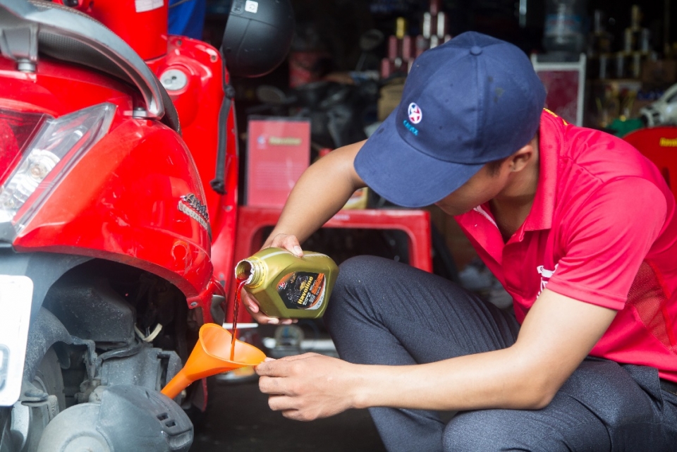 Cận cảnh chuỗi sự kiện độc đáo của Caltex can canh chuoi su kien doc dao cua caltex