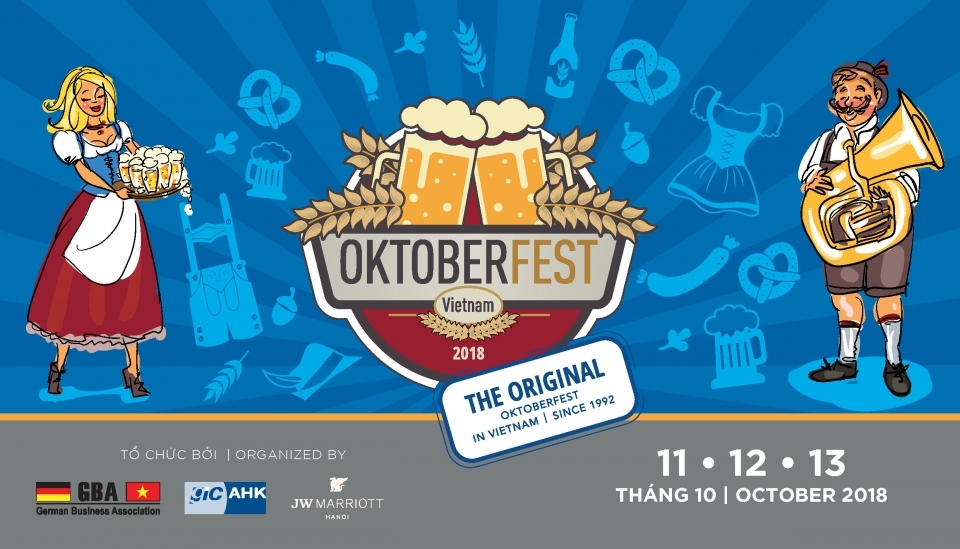 Sức nóng của ngày hội Bia Oktoberfest đúng điệu tại JW MARRIOTT HANOI