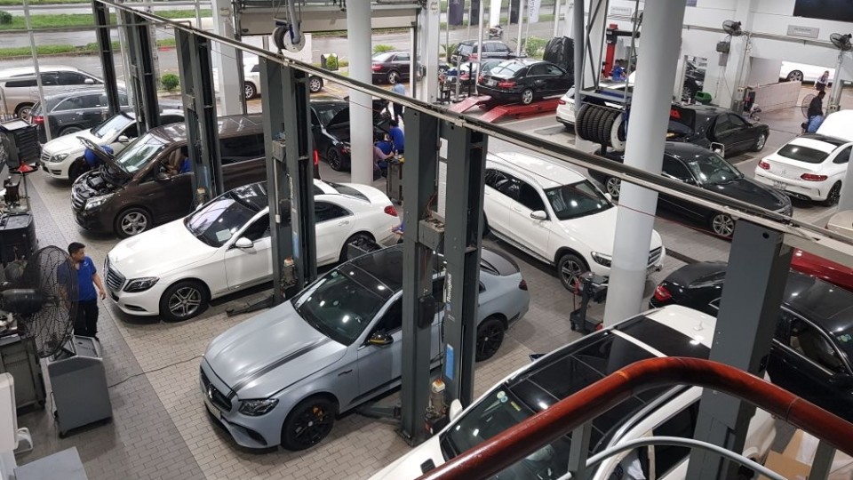 Cơ sở bảo dưỡng ô tô 3S, 4S được kiểm định ô tô