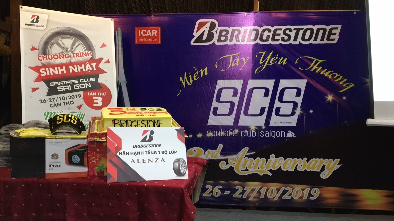 Bridgestone đồng hành cùng Santa Fe Club Sài Gòn, mang đến trải nghiệm an toàn