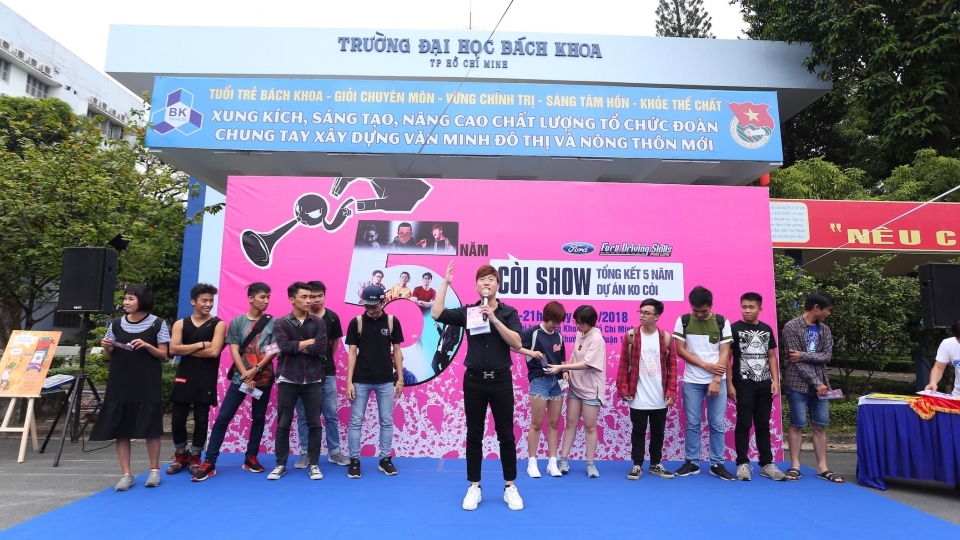 Hào Hứng ngày hội Còi Show tại TP Hồ Chí Minh
