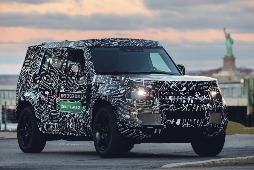 land rover defender duoc ban tai thi truong bac my vao nam 2020