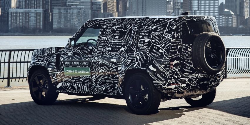 land rover defender duoc ban tai thi truong bac my vao nam 2020