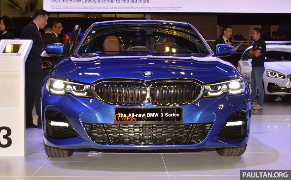 BMW 3-Series 2019 có mặt tại Singapore bmw 3 series 2019 co mat tai singapore