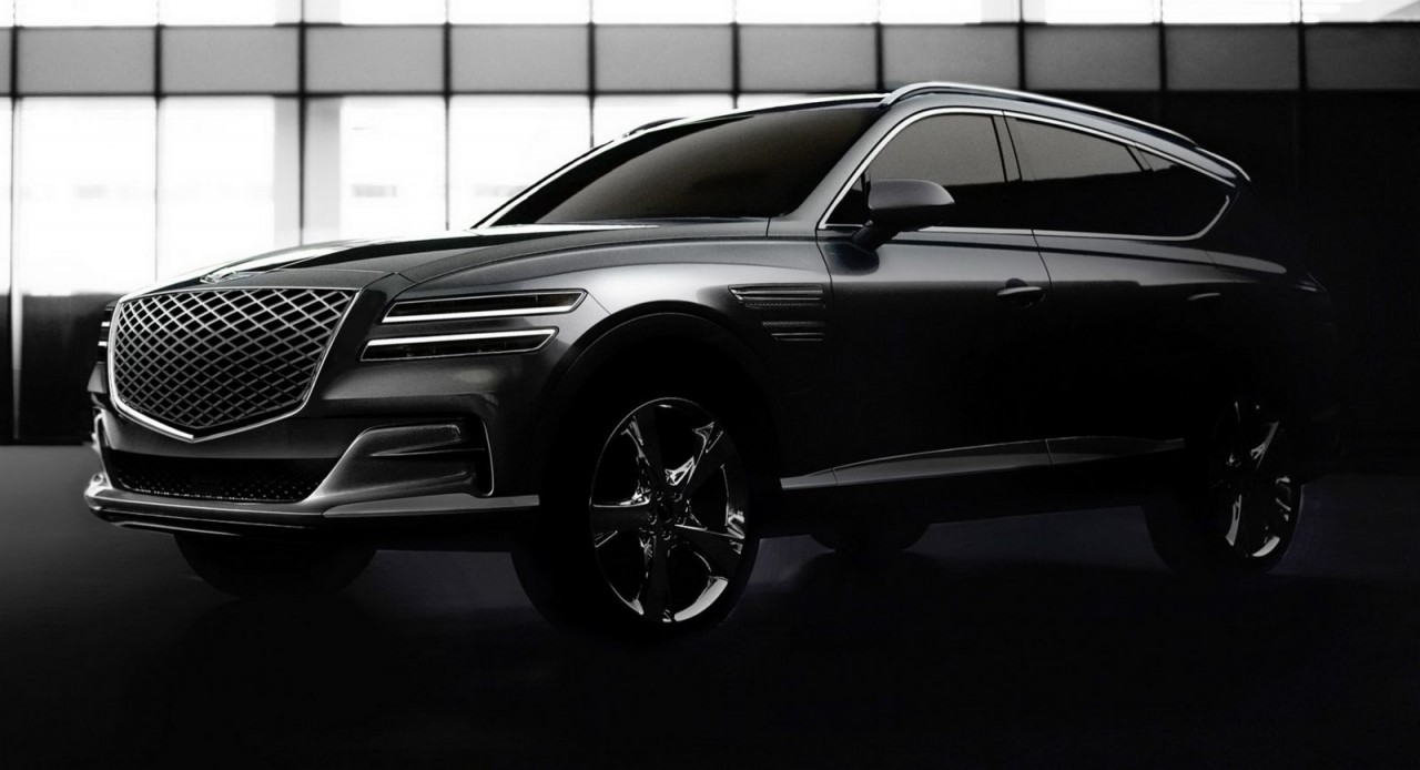 SUV hạng sang Genesis GV80 chính thức lộ diện suv hang sang genesis gv80 chinh thuc lo dien