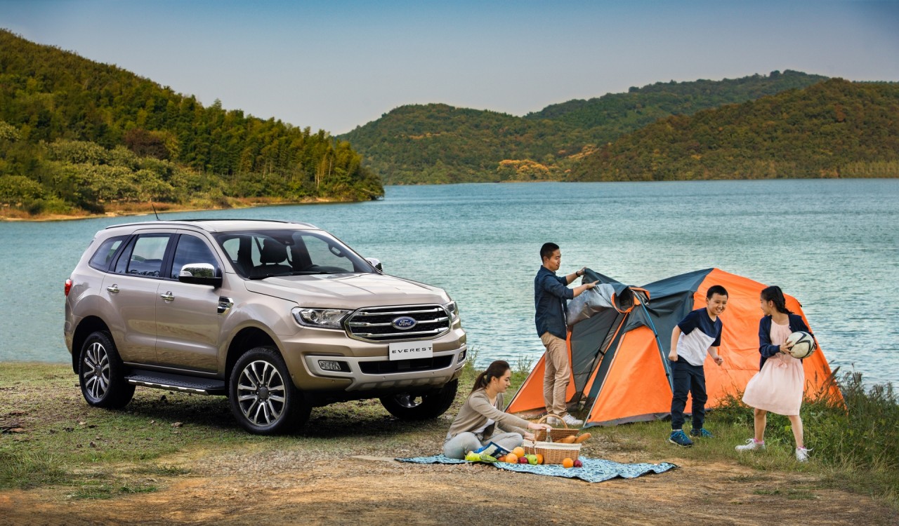 Ford Everest - phương tiện tối ưu cho những buổi cắm trại ford everest phuong tien toi uu cho nhung buoi cam trai