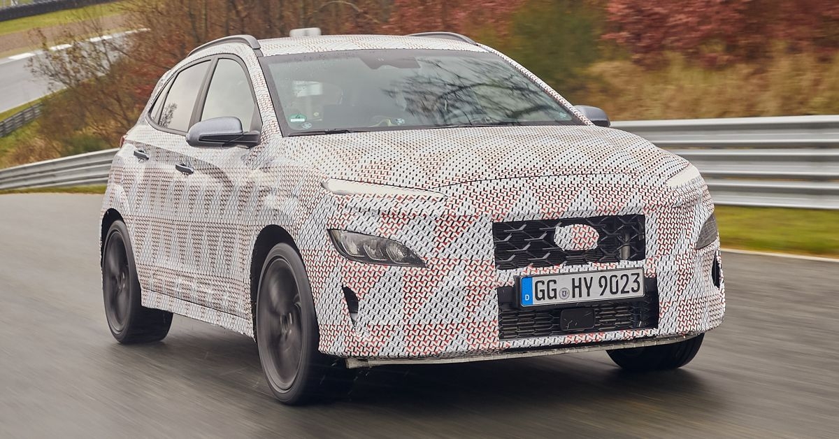Lộ diện Hyundai Kona hiệu năng cao, công suất 246 mã lực