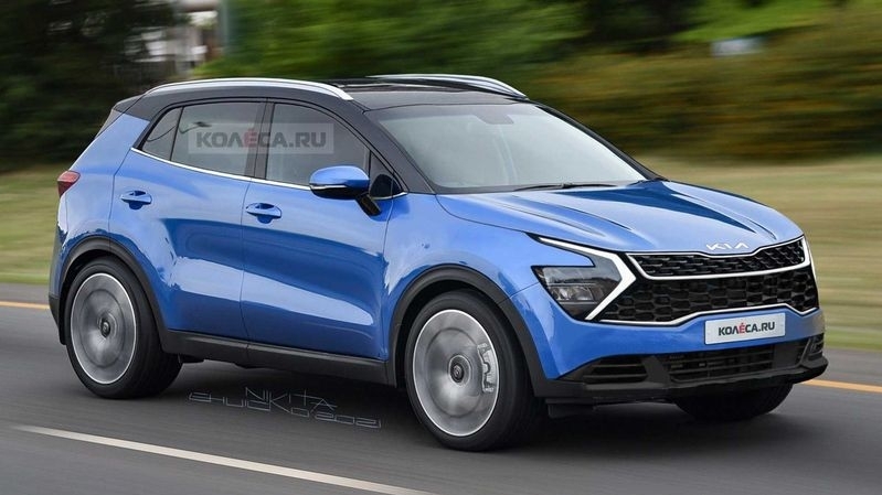 Lộ diện hình ảnh Kia Sportage 2022