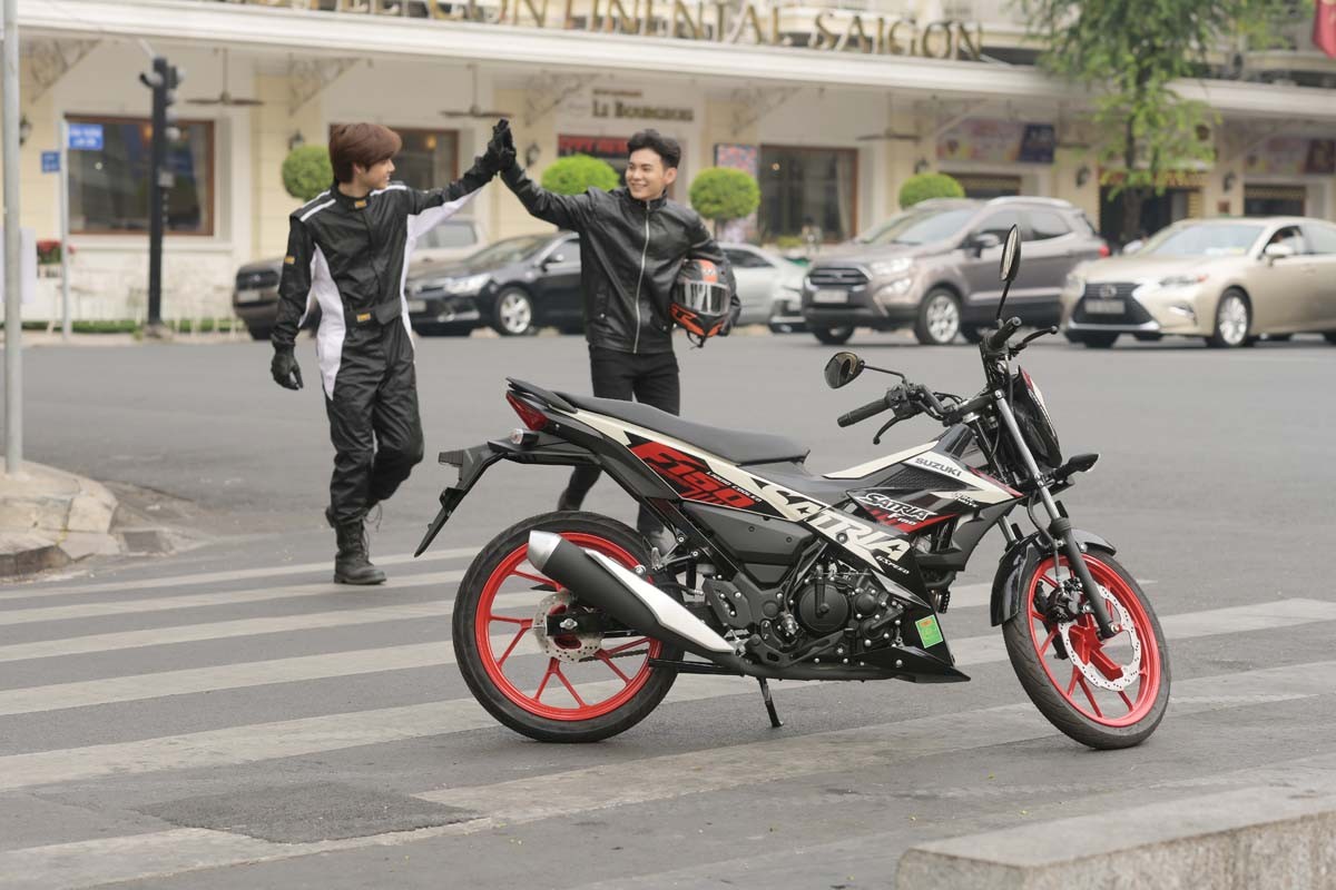 Satria và Raider hai mẫu xe underbone khác biệt trong phân khúc
