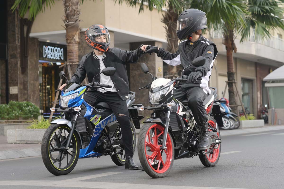 Satria và Raider hai mẫu xe underbone khác biệt trong phân khúc Satria và Raider hai mẫu xe underbone khác biệt trong phân khúc