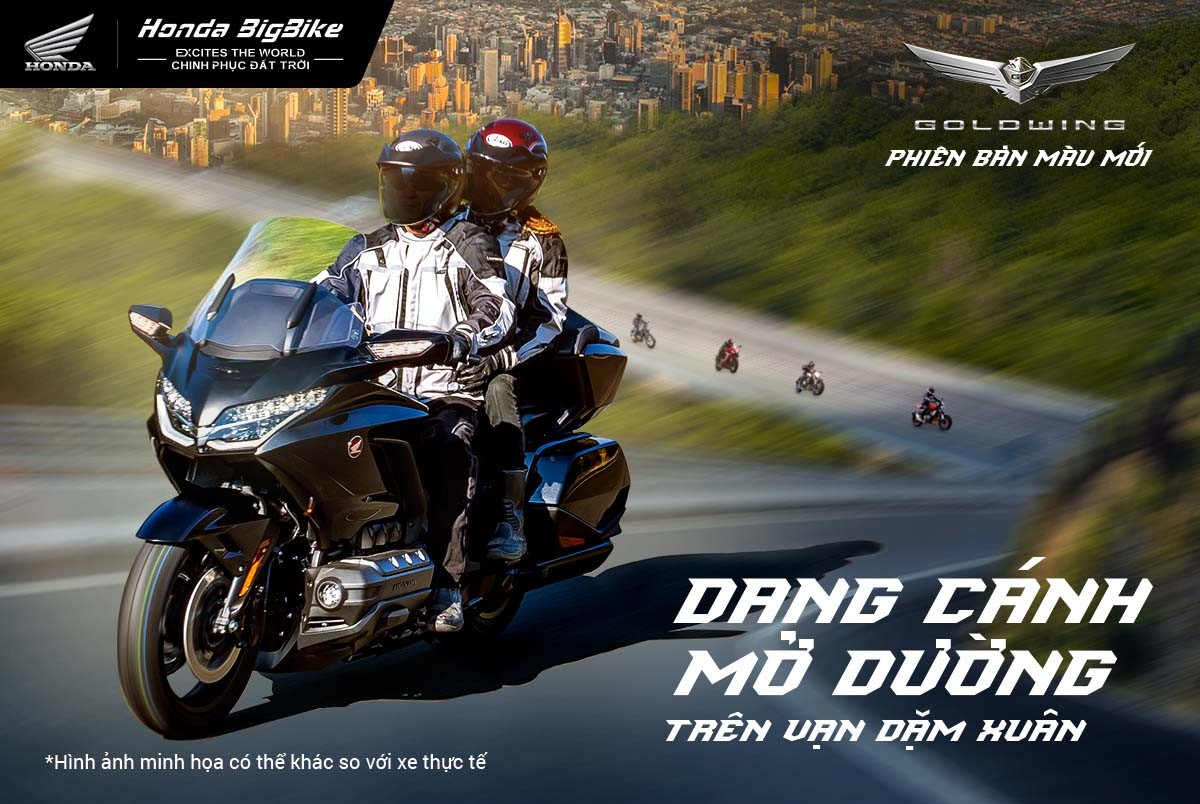 Honda Gold Wing và Rebel 500 có phiên bản mới