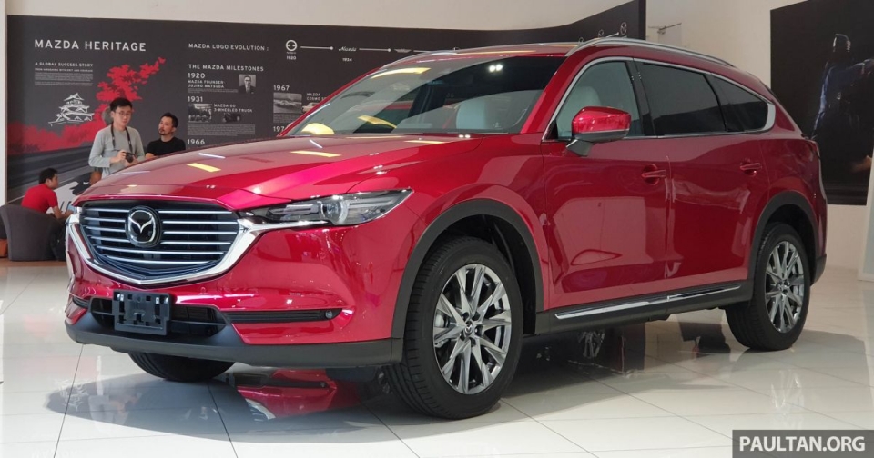 mazda cx 8 chinh thuc trinh lang malaysia
