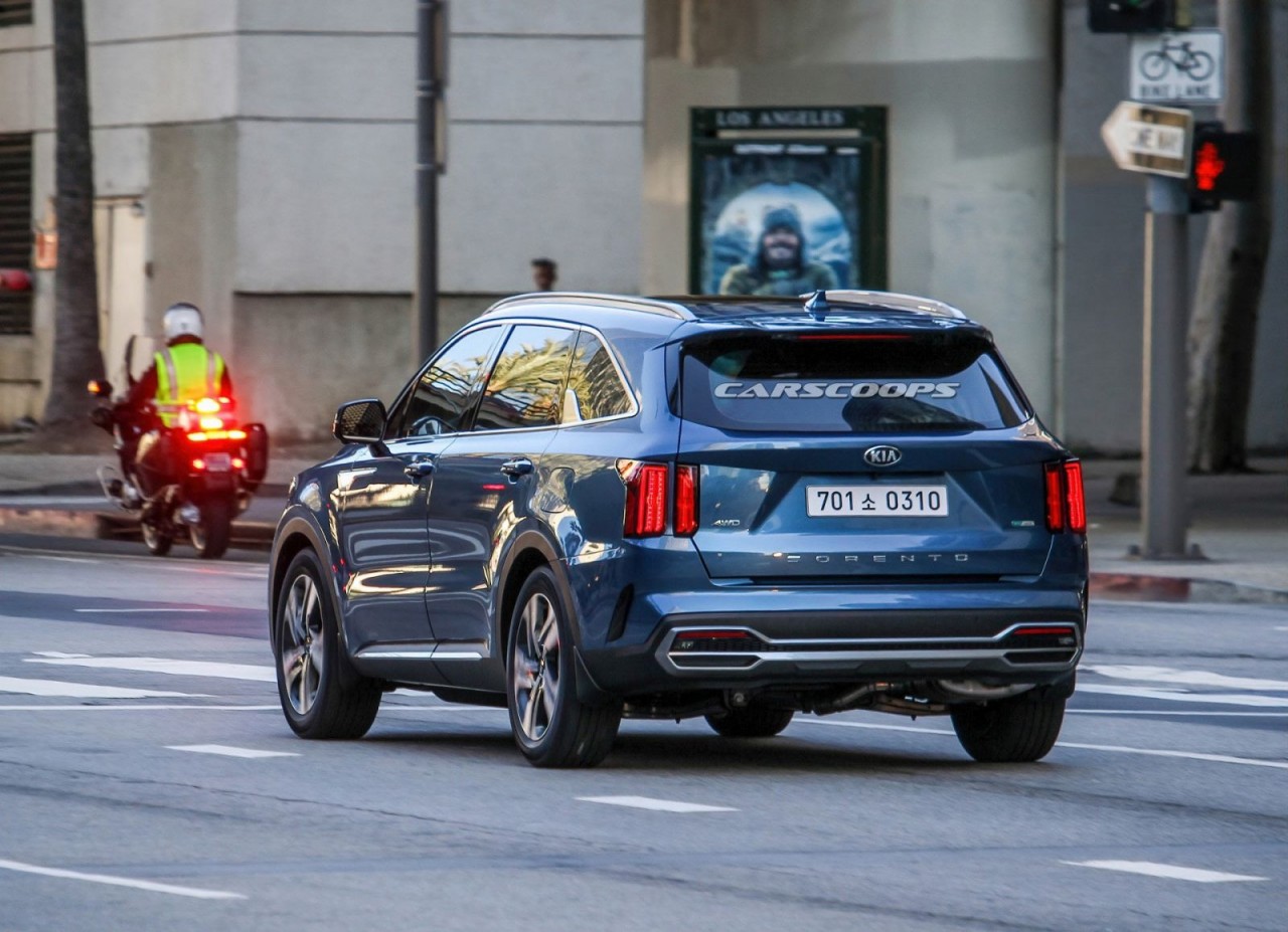 lo dien anh thuc kia sorento 2021 truoc ngay ra mat