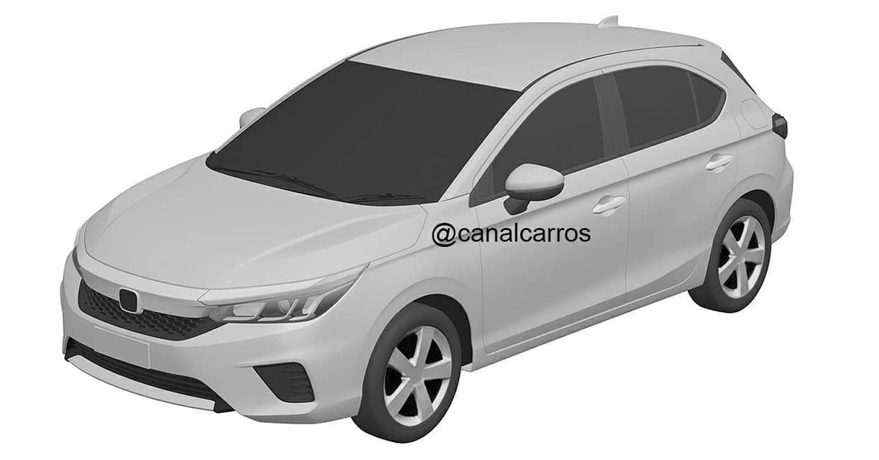 Lộ diện hình ảnh Honda City phiên bản hatchback lo dien hinh anh honda city phien ban hatchback