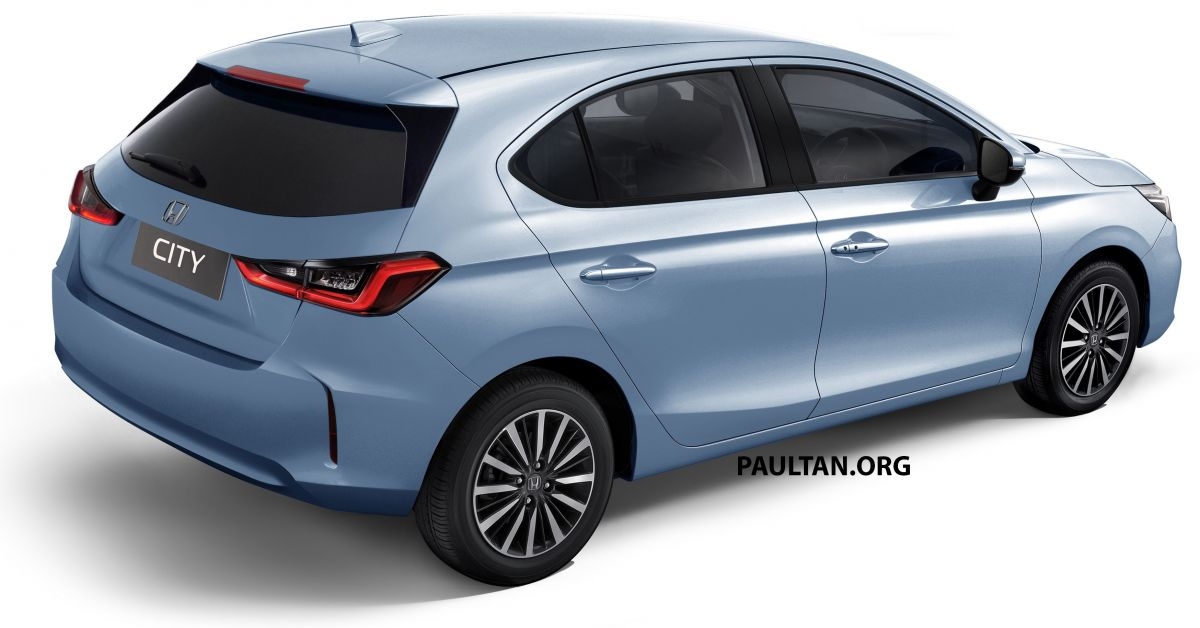 Cận cảnh Honda City hatchback 2021 qua hình phác thảo can canh honda city hatchback 2021 qua hinh phac thao