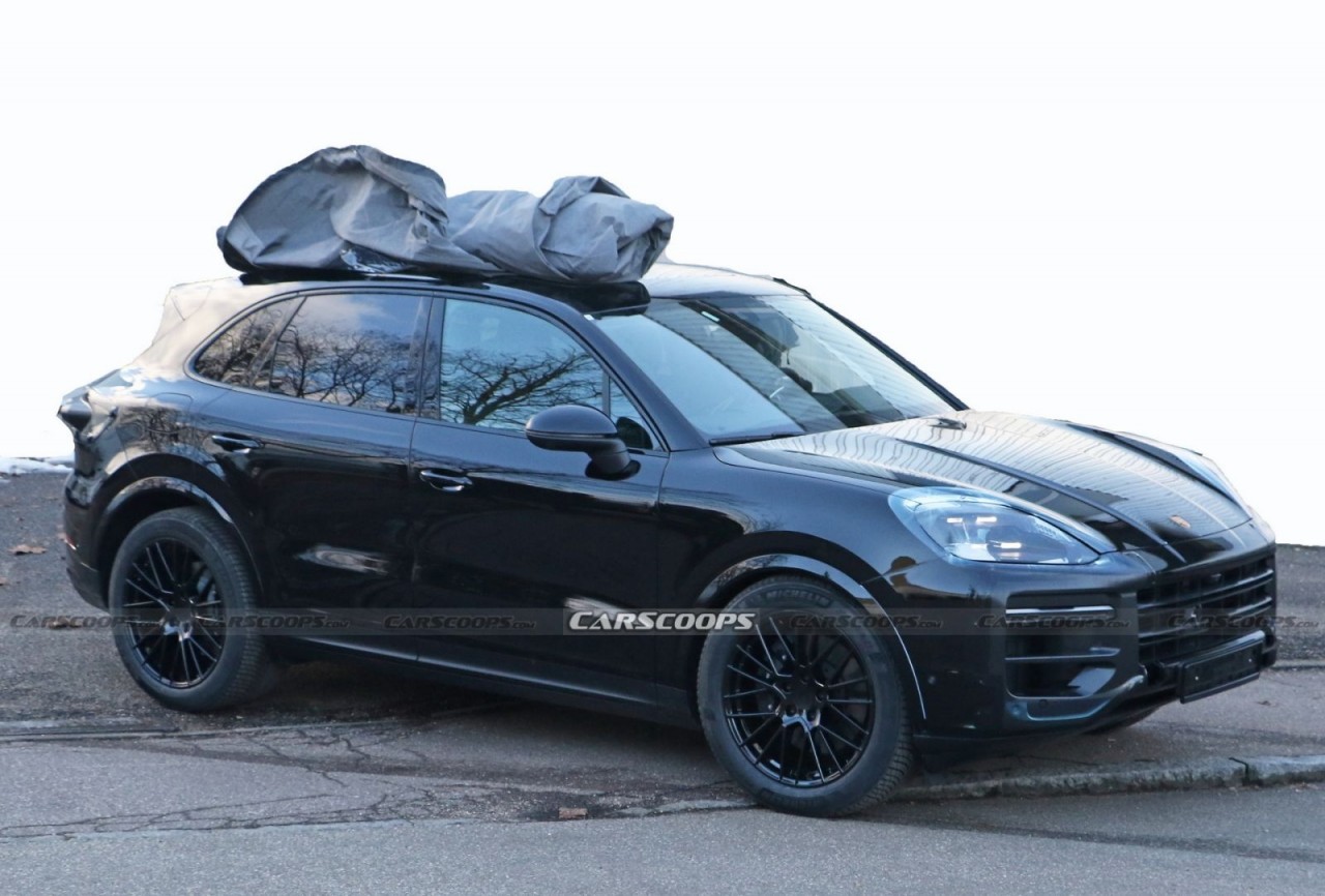 Lộ diện Porsche Cayenne 2022 Lộ diện Porsche Cayenne 2022