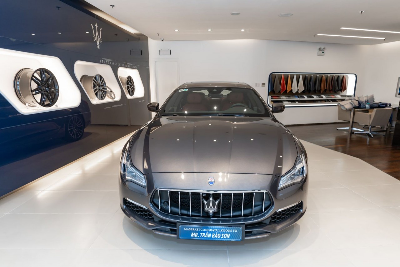 Diễn viên Trần Bảo Sơn 'tậu' Maserati Quattroporte Granlusso Diễn viên Trần Bảo Sơn 'tậu' Maserati Quattroporte Granlusso