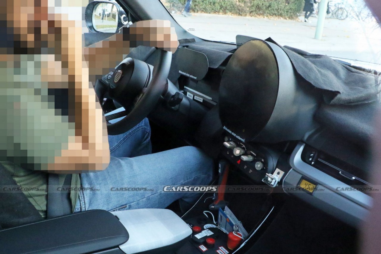 MINI Countryman thế hệ mới lộ diện nội thất MINI Countryman thế hệ mới lộ diện nội thất