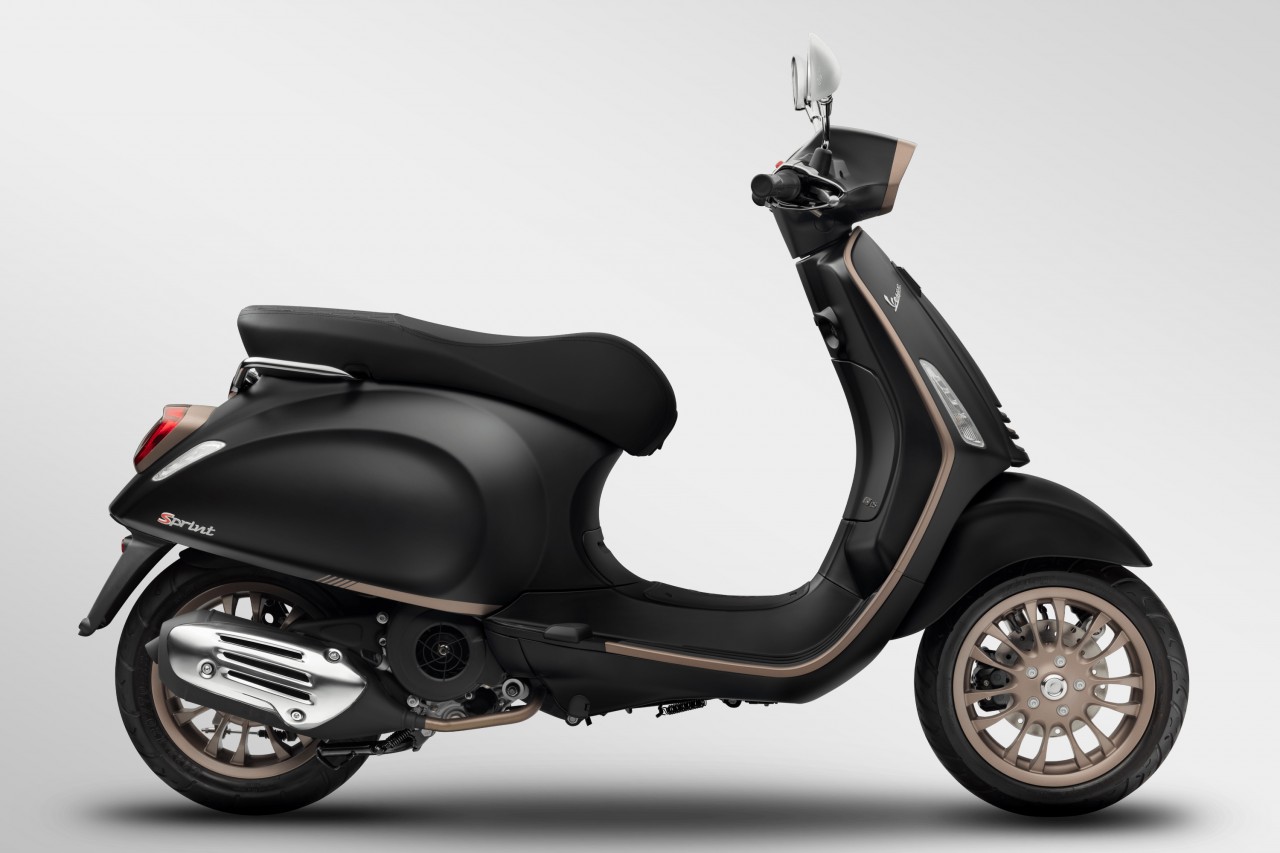 Vespa Sprint S có thêm phiên bản sử dụng màn hình điện tử TFT Vespa Sprint S sử dụng màn hình điện tử TFT