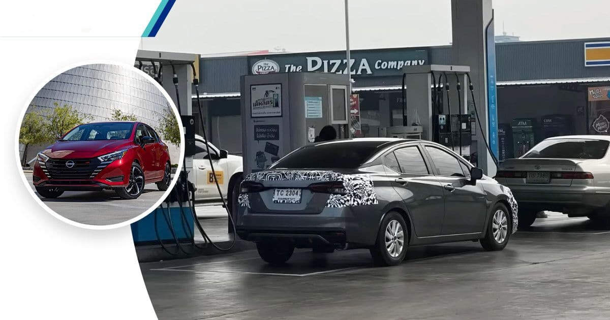 Bắt gặp Nissan Almera 2023 chạy thử ở Thái Lan Bắt gặp Nissan Almera 2023 chạy thử ở Thái Lan